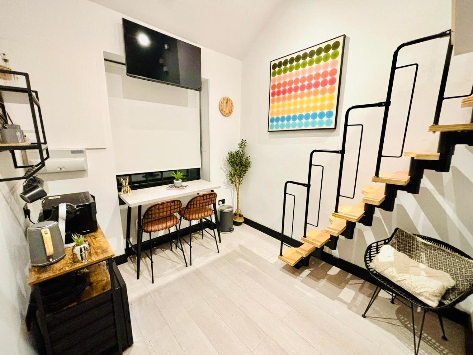 London Luxury Mezzanine Studio Flats Next Hackney Central Exterior foto