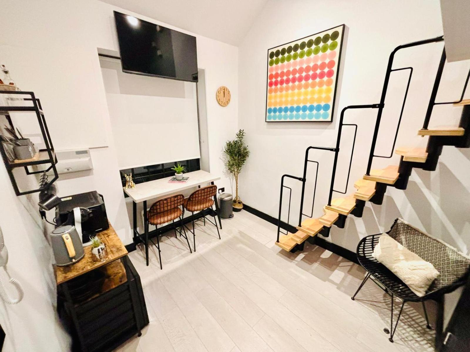 London Luxury Mezzanine Studio Flats Next Hackney Central Exterior foto